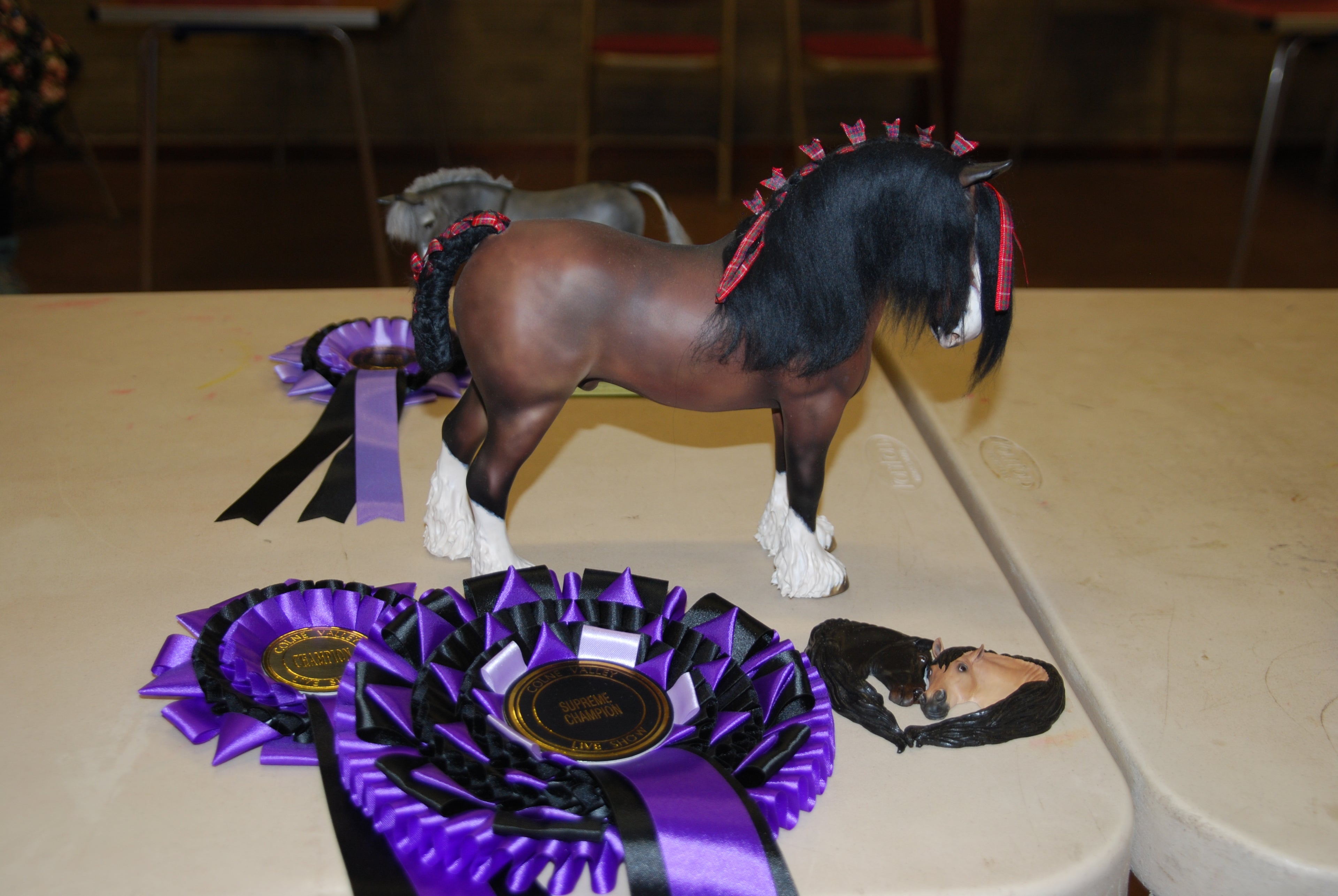 Equorum Shire - Supreme Champion at Colne Valley Live 2014