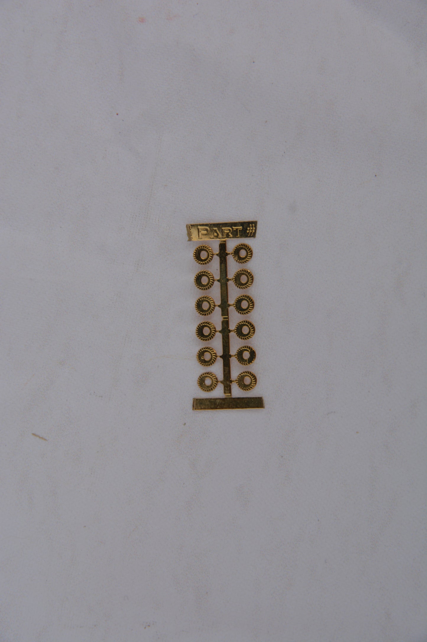 Concho Beads - Gold
