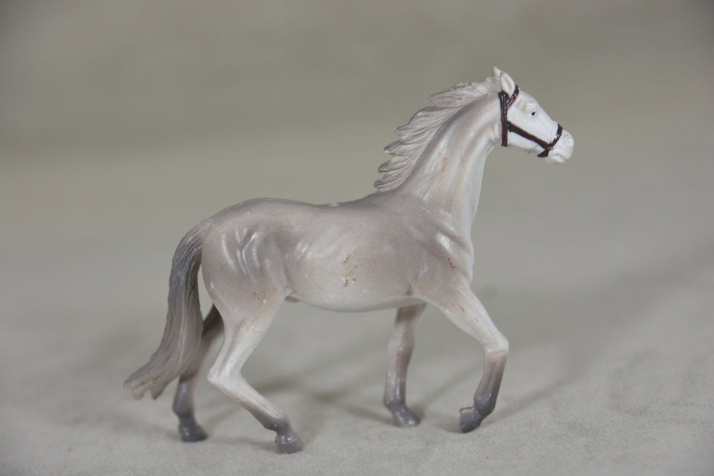 Grey Plastic Horse