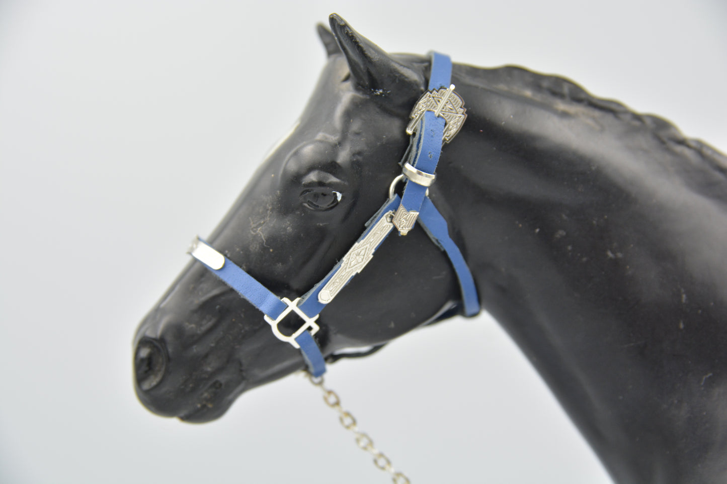 Blue Showmanship Halter
