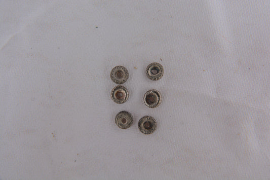 Cast Pewter Concho Beads