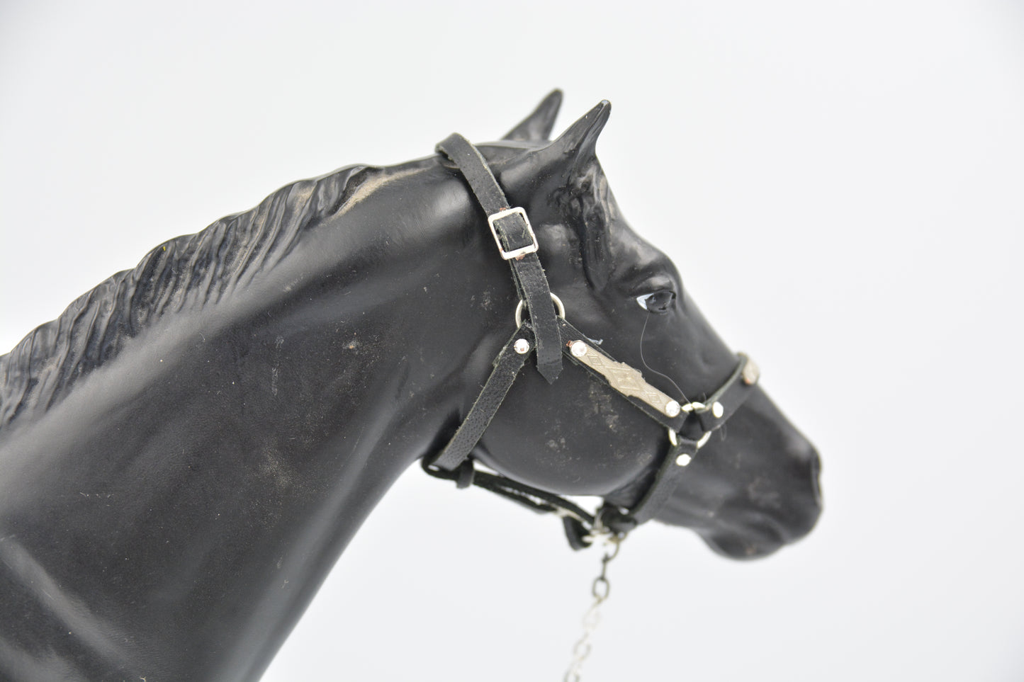 Black Showmanship Halter