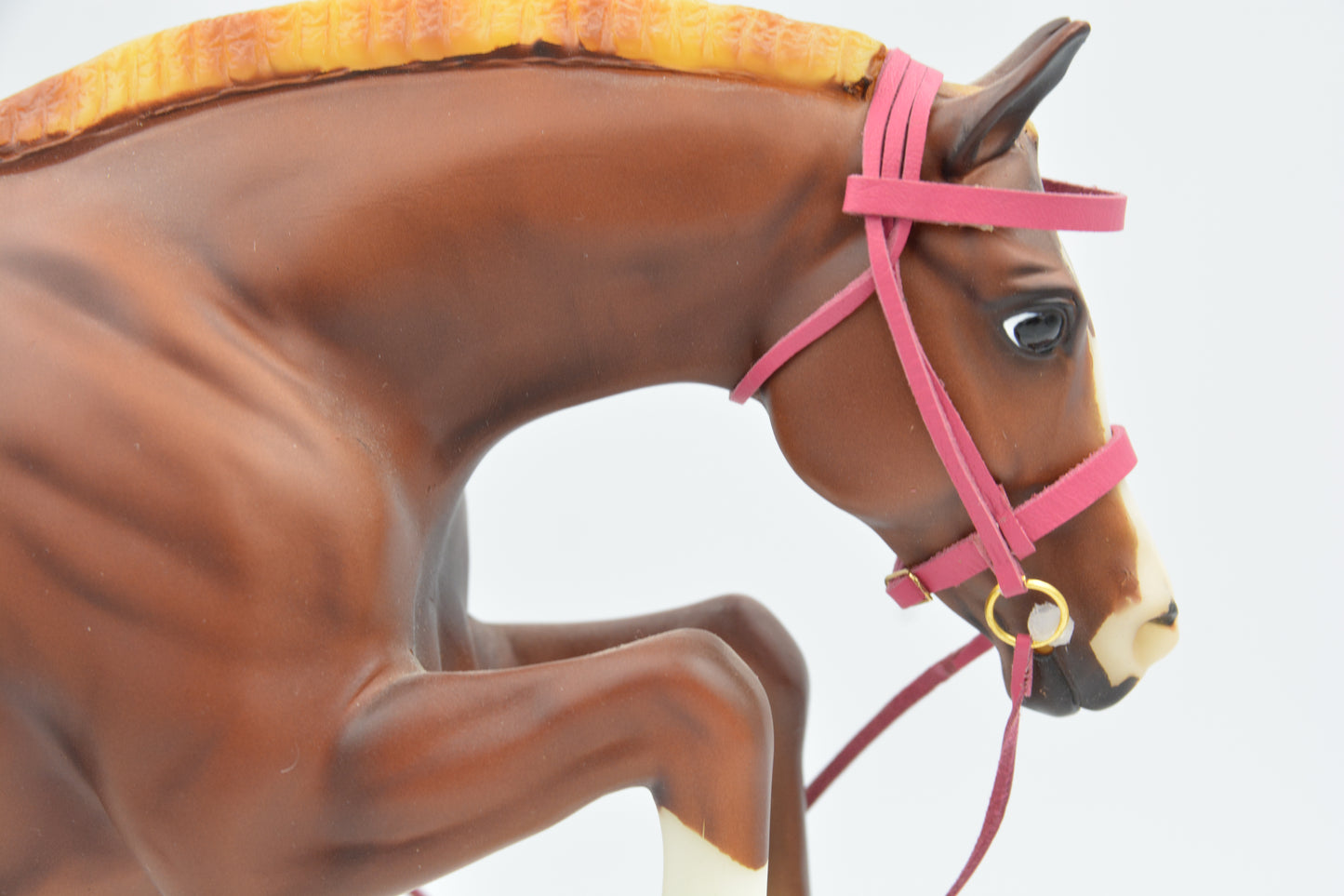 Pink Snaffle Bridle