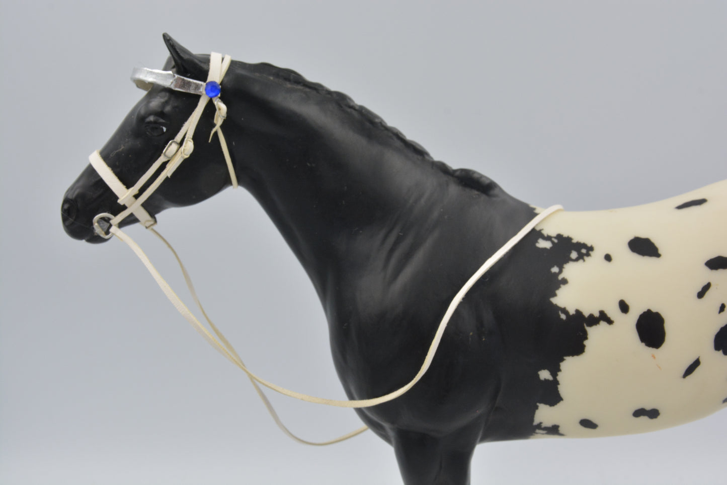 White Snaffle Bridle