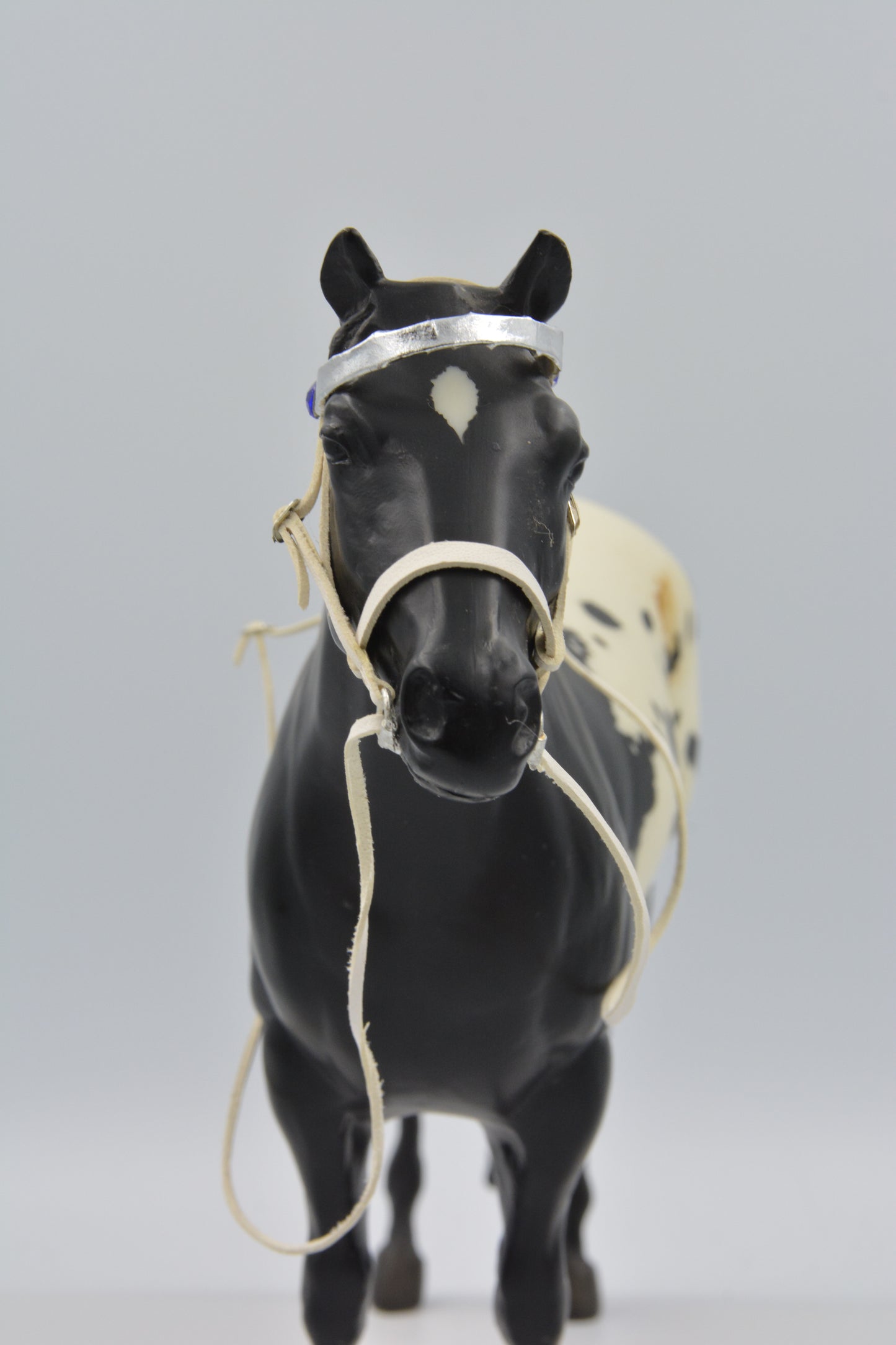 White Snaffle Bridle