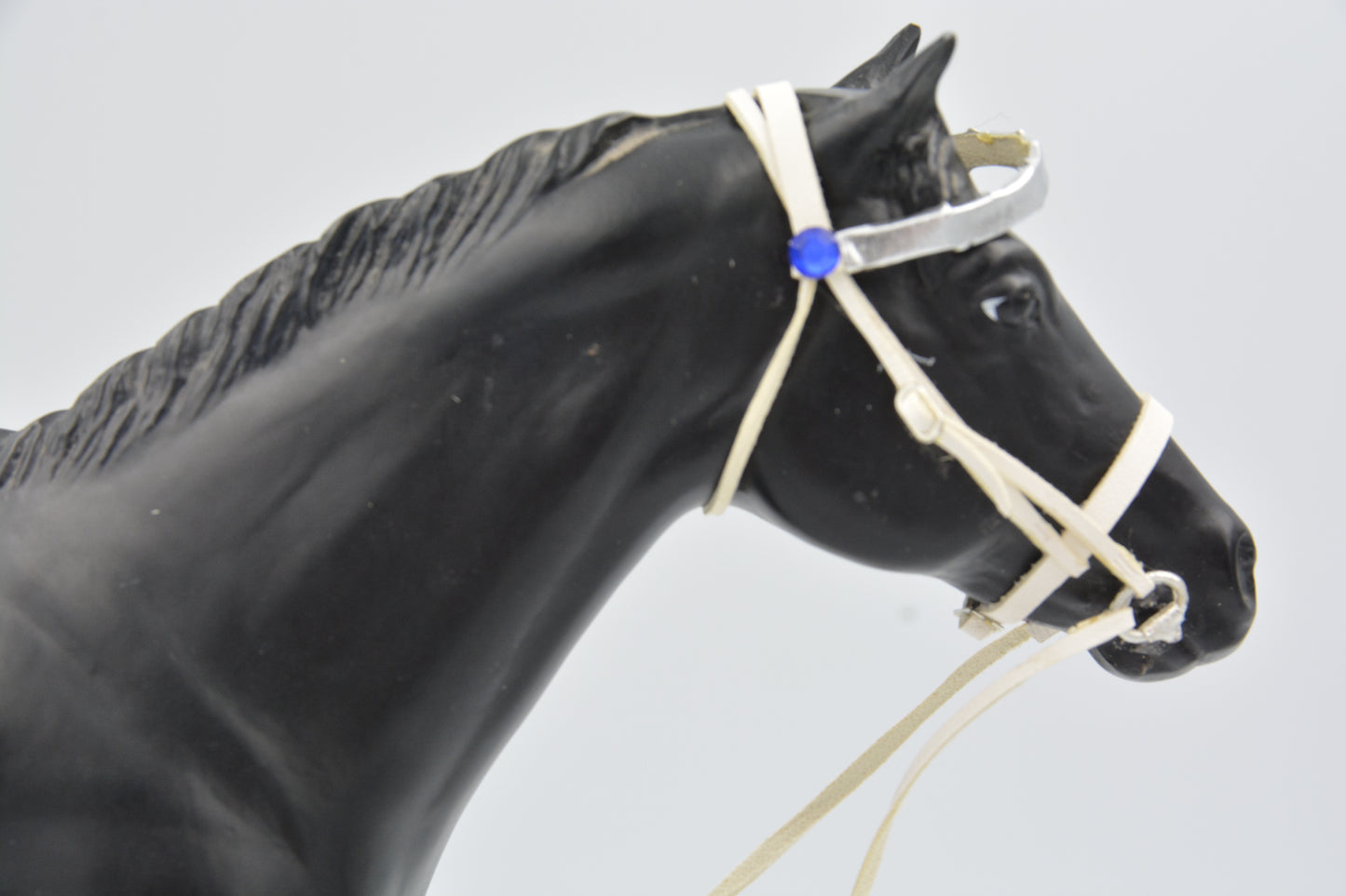 White Snaffle Bridle