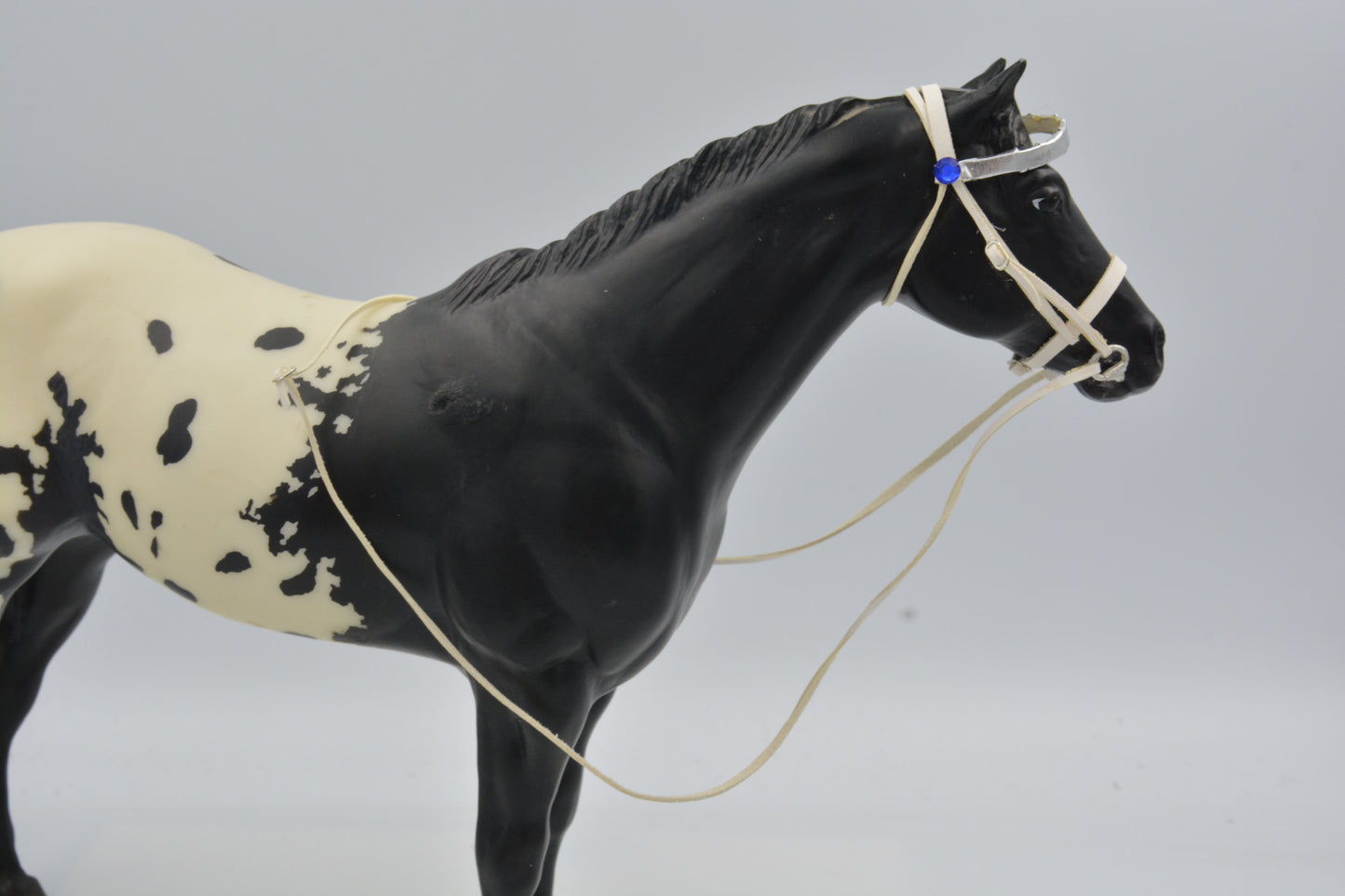 White Snaffle Bridle