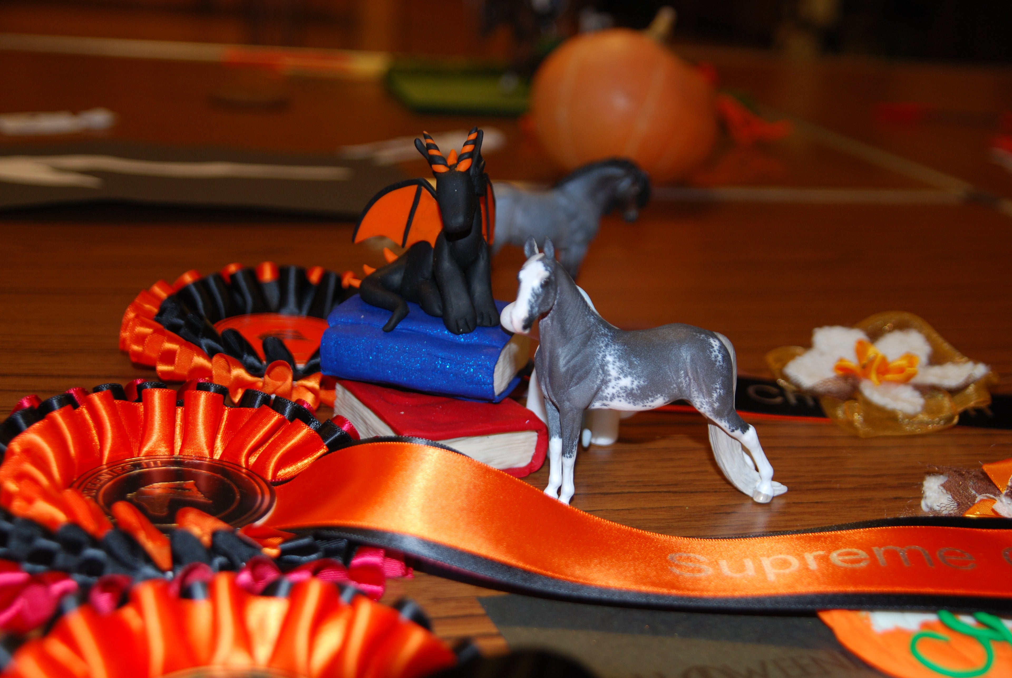 Artist Resin Tennessee Walking Horse - Halloweenies 2014 Supreme Champion