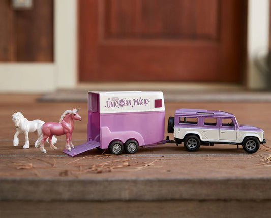 Unicorn Magic Truck & Tag-A-Long Trailer