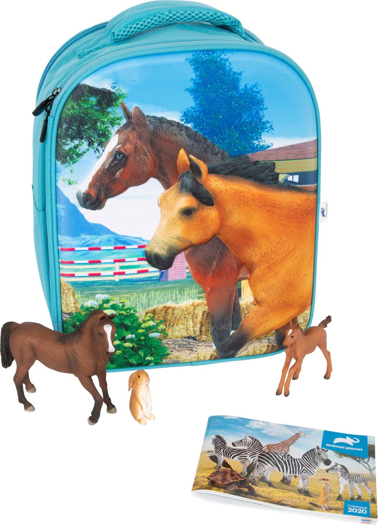 3D Backpack Horses