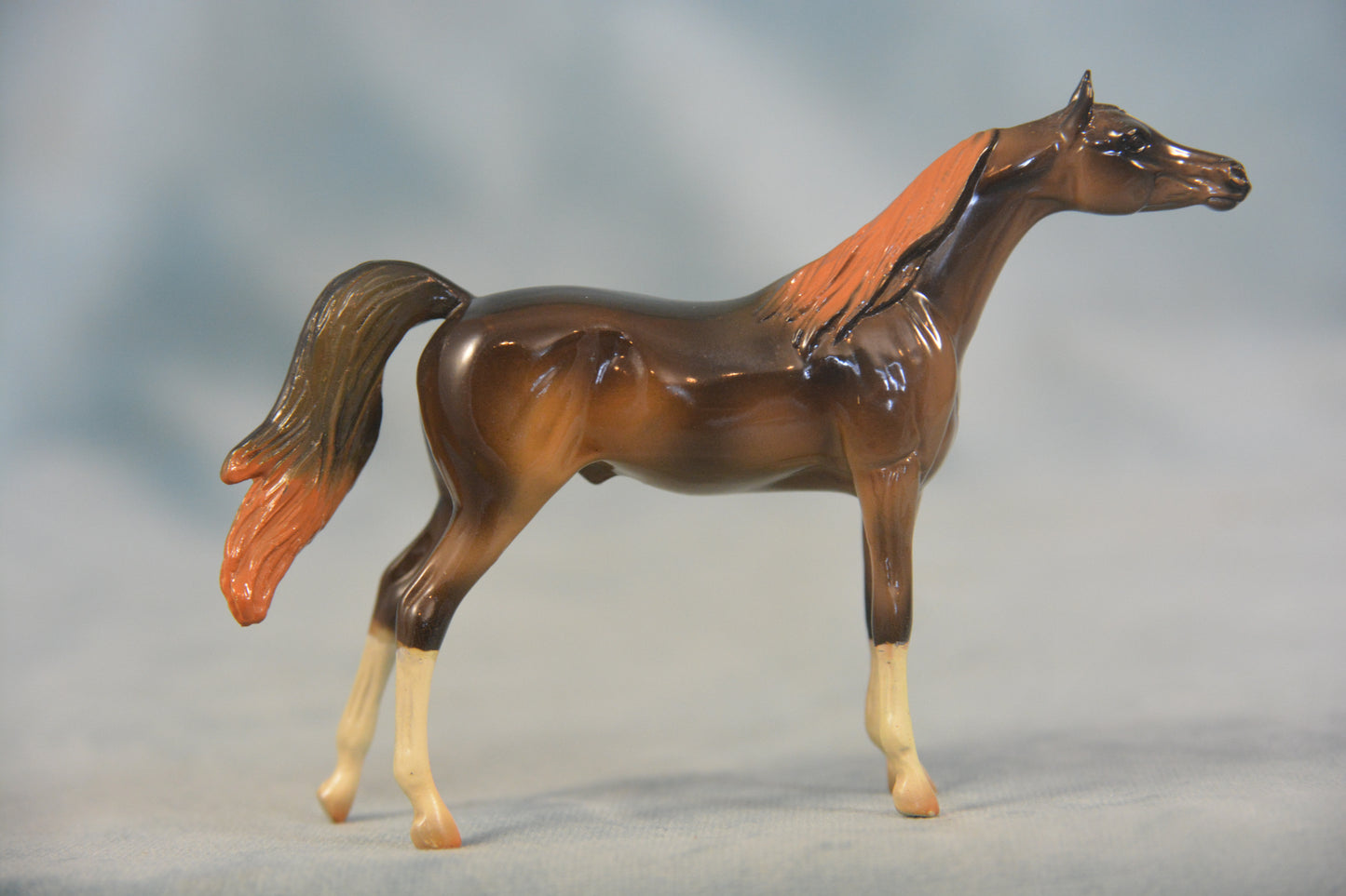 Liver Chestnut Arabian Chip