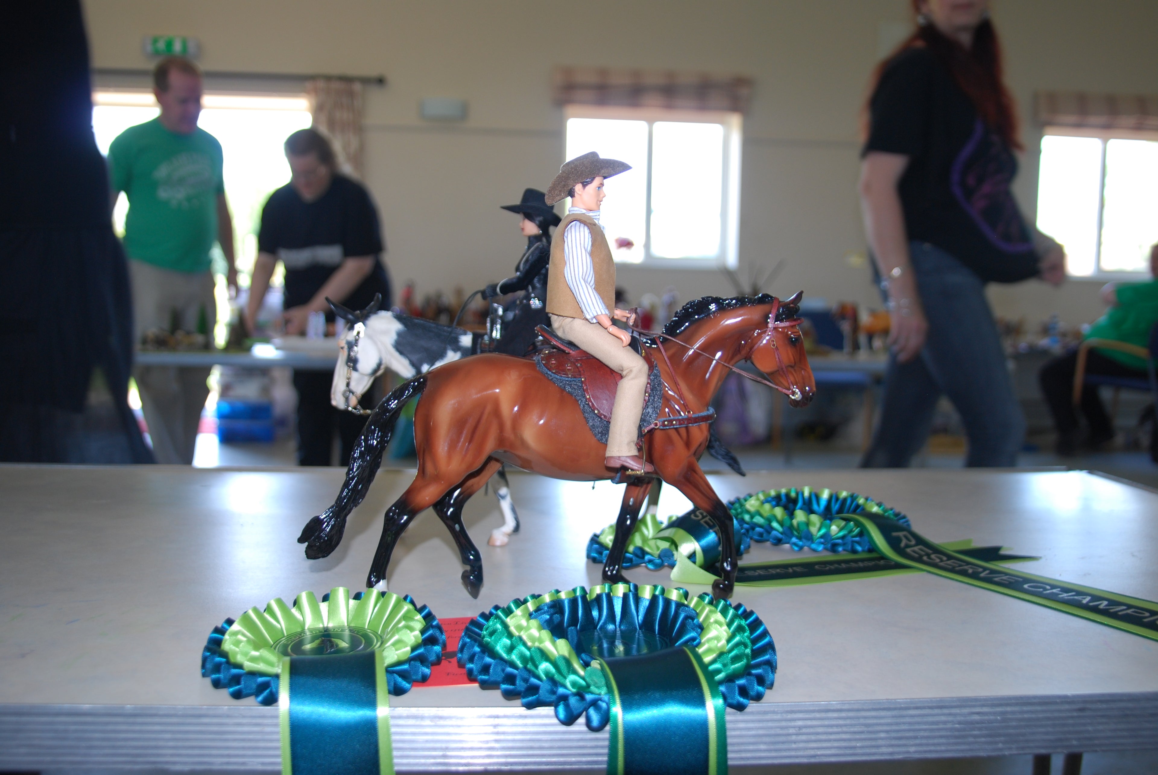 Breyer GG Valentine in Australian Tack - Didmarton Performance & Workmanship Live 2014 Supreme Performance Champion