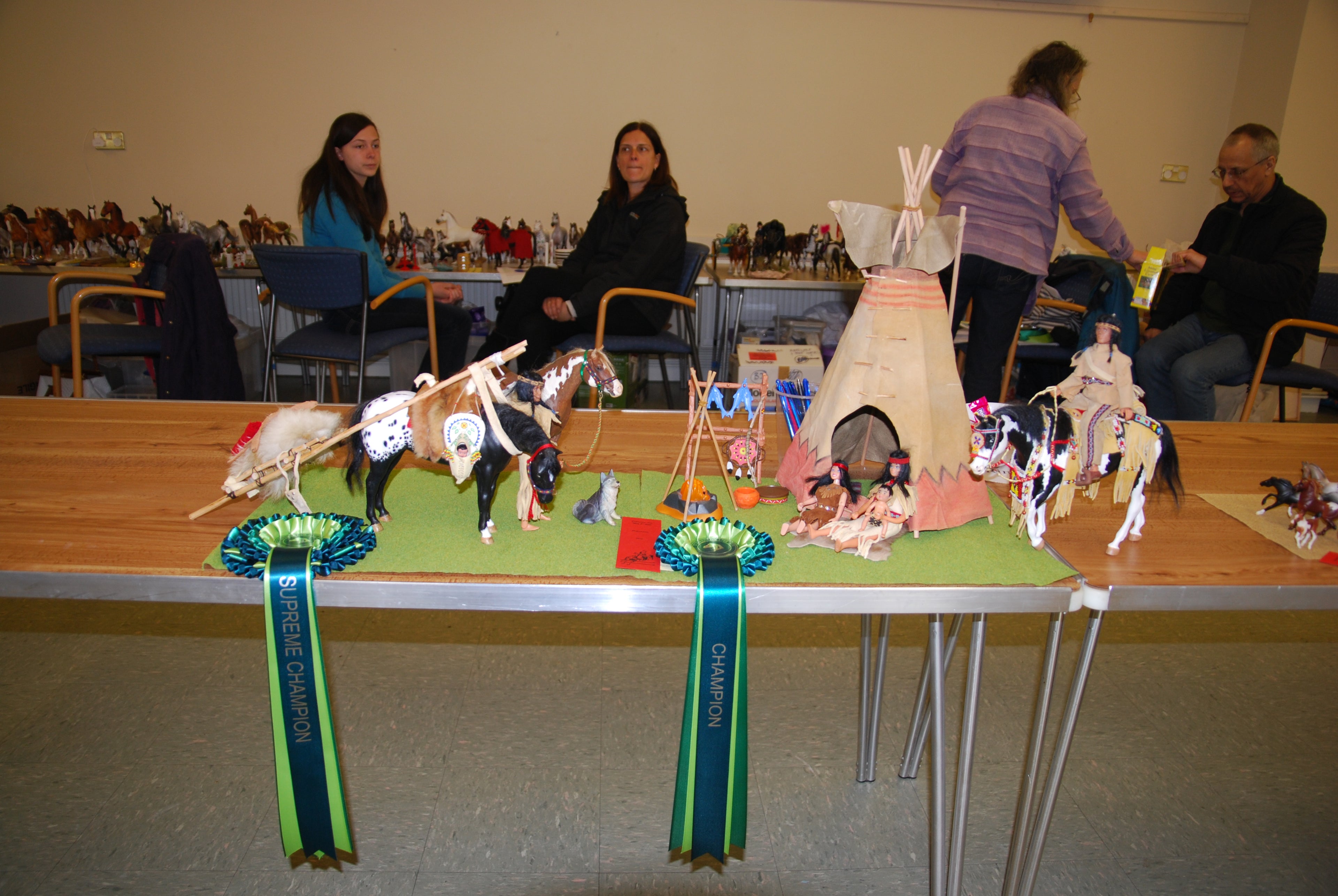 Native American Set Up - Didmarton Performance and Workmanship Live 2015 Performance Supreme Champion