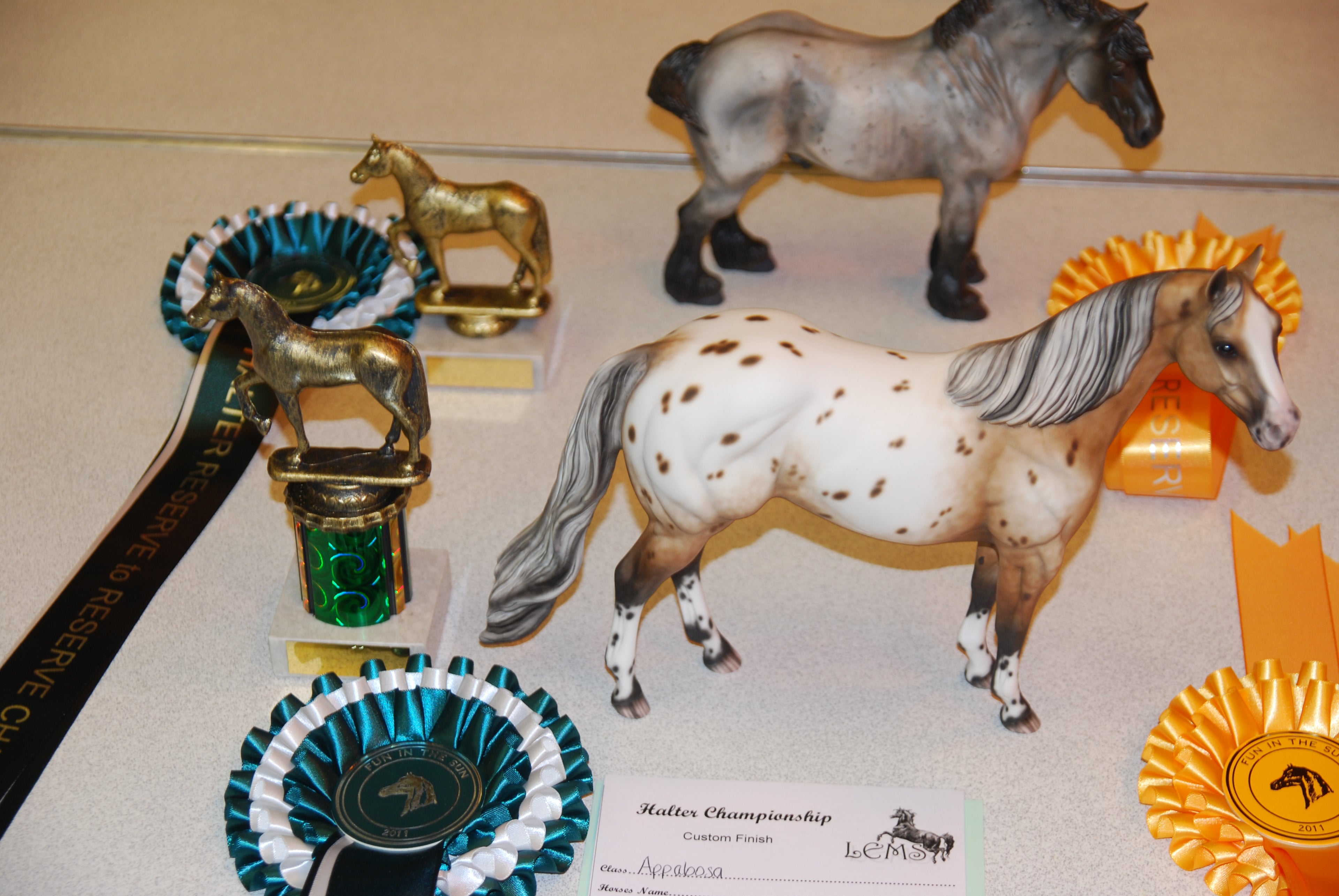 Custom Peter Stone Ideal Stock Horse - Supreme Champion Fun in the Sun Live 2011