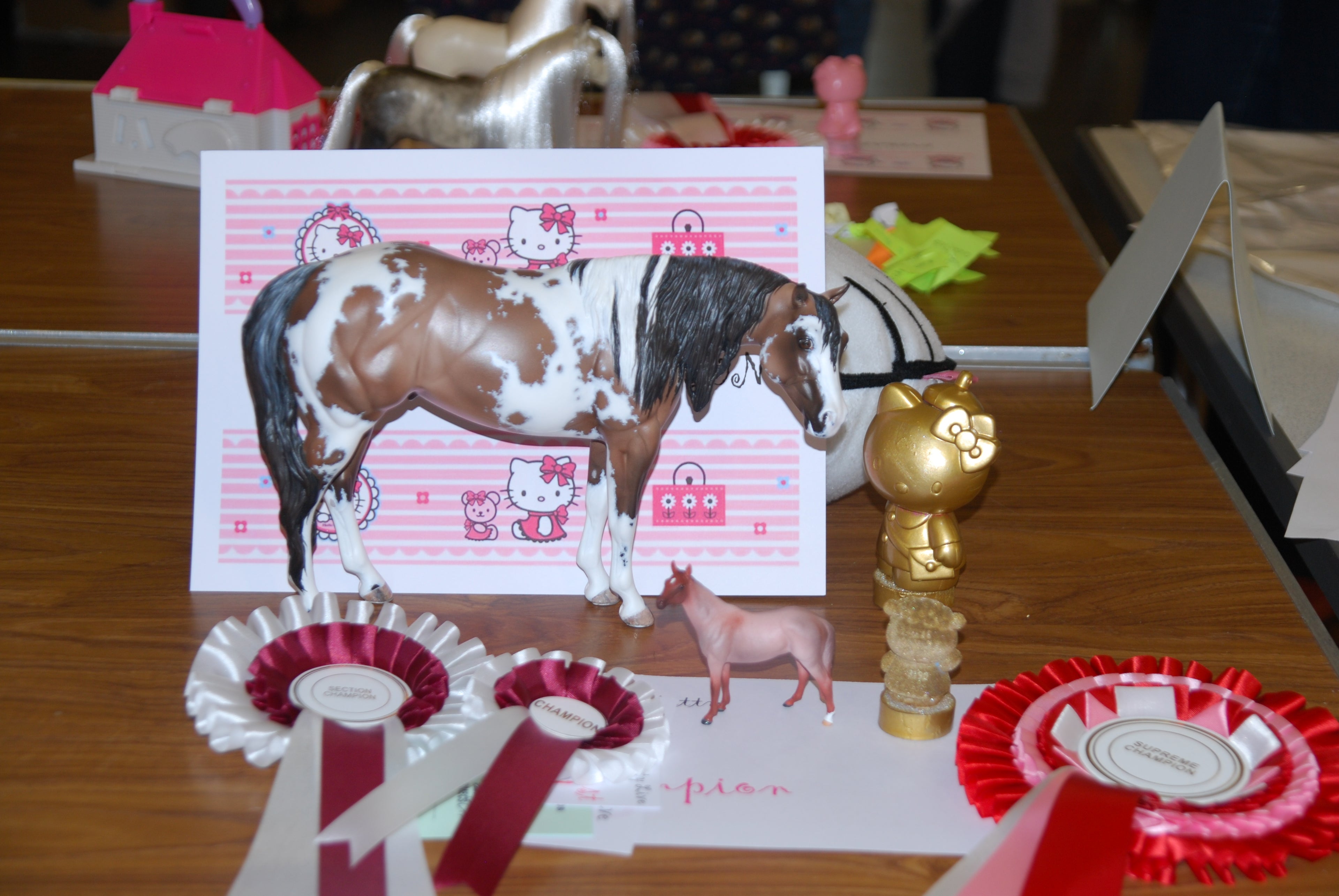 Artist Resin Paint Horse - Supreme Champion Kitty Kitty Live I 2015
