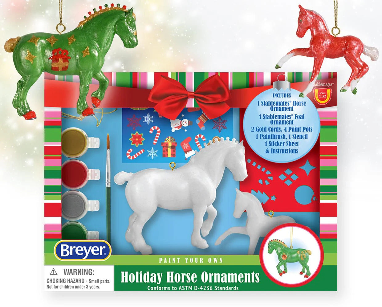 Holiday Horse Ornament Kit